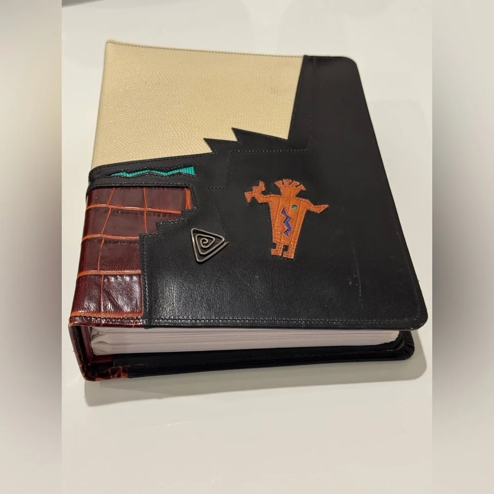 James Culver Handmade Leather Vintage Photo Album 4x6 Arizona Western